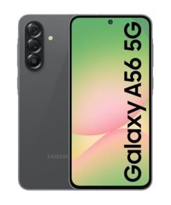 Samsung Galaxy A56 5G (Awesome Graphite, 12GB, 256GB) | Metal Frame | Gemini Live | Awesome Intelligence (AI): Circle to Search, Instant Slo-Mo, Auto-Trim, Object Eraser | Flagship Grade Camera