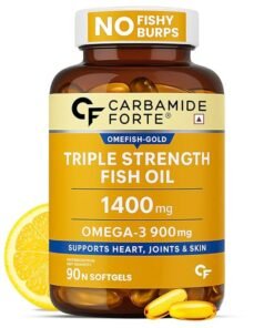 Carbamide Forte 1400mg Triple Strength Omega-3 Fish Oil Capsules