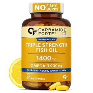 Carbamide Forte 1400mg Triple Strength Omega-3 Fish Oil Capsules