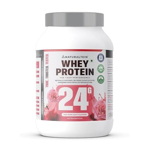 NATURALTEIN Natural Whey Protein (Soy-Free, Gluten-Free, Stevia-Sweetened)